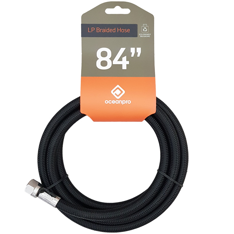 LP BRAIDED REG HOSE 84 INCH - Click Image to Close